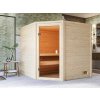 Domáca finská sauna (6174) Karibu Tilda, rozmery š. 195 × h. 195 × v. 187 cm
