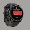 Garmin fenix 8 Pro 47mm AMOLED Sapphire Carbon Gray DLC Titanium Black Pebble Gray band