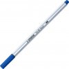 STABILO Pen 68 brush - prémiová fixka s variabilným hrotom - samostatná fixka - ultramarínová modrá