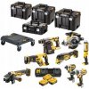 Combo sada 8 kusov 18V akumulátorového náradia 4x5,0Ah TStak DCK853P4T DeWALT