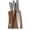 Berlingerhaus BH 3124 Bamboo so stojanom Stainless steel 6 ks