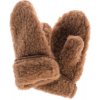 palčiaky z ovčej vlny hnedá