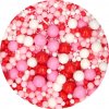 Posyp FunCakes - Jemné perličky Crazy in Love (Soft Pearl Mix) 80g