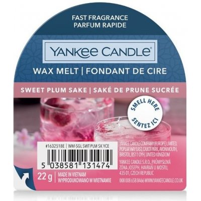 Yankee Candle - Vonný vosk Sweet Plum Sake 22 g