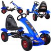 Gokart zelený športový s nafukovacími kolesami