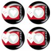 HEART SUPPLY kolieska - Even 99A Skateboard Wheels 4-Pack (MULTI1029)