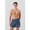 PLAVKY KARL LAGERFELD HOTEL KARL STRIPED BOARDSHORTS TONAL BLACK STRIPE