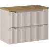 Súprava skrinka Comad Nova Cashmere NOVA CASHMERE 82-80-2S, doska Comad Nova Oak NOVA OAK A 89-80