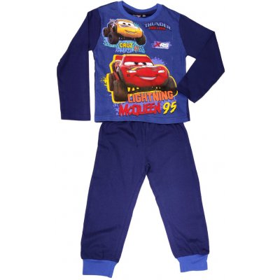 Setino chlapčenské pyžamo "McQueen" tm.modrá