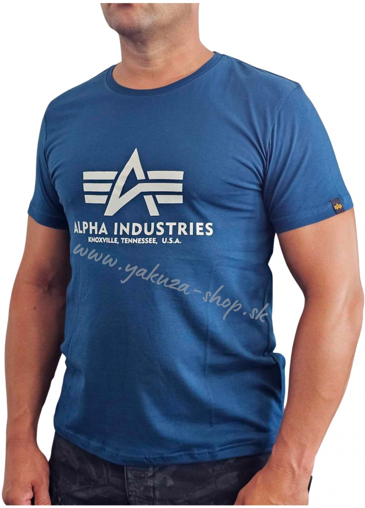 Alpha Industries Basic t-shirt Naval Blue