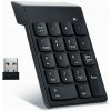 GEMBIRD numerická klávesnice KPD-W-02, bezdrátová 2.4GHz, černá KPD-W-02