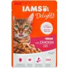 IAMS Cat Senior All Breeds Chicken In Gravy vlhké krmivo kuracie mäso 85 g