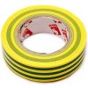Izolačná páska PVC, 15 mm, 10m, žlto-zelená