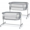 KINDERKRAFT Postieľka detská polohovateľná Nestee Up2 Full Light Grey