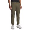 Pánske golfové nohavice Under Armour, DRIVE TAPERED PANT tmavo zelená, 36x34