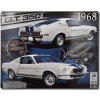 Plechová ceduľa 1968 Shelby GT 350 Cobra 30 cm x 38 cm