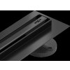 Mexen Flat 360° Slim odtokový žľab otočný 100 cm, čierna - 1741100