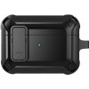 AppleKing superodolný obal s karabínou pre AirPods Pro - čierny - možnosť vrátiť tovar ZADARMO do 30tich dní