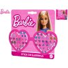 Nalepovacie náušnice BARBIE – sada 28 párov pre deti