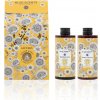 Blue Scents Gift box golden honey & argan oil - Darčekový box s medom a arganovým olejom 300 ml + 300 ml Blue Scents golden honey & argan oil