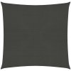 vidaXL Tieniaca plachta 160 g/m², antracitová 3x3 m, HDPE
