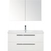 Kúpeľňová zostava Sanox Seville keramika skrinka 100 cm biela