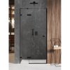 New Trendy EXK-1552 AVEXA BLACK jednokrídlové sprchové dvere do niky 110 cm, ľavé 110 cm čierna