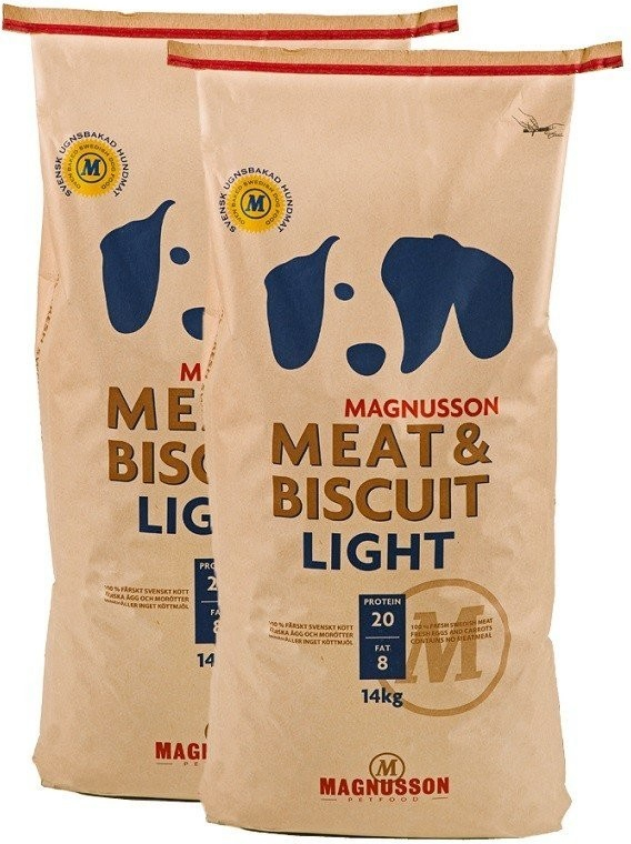 Magnusson Meat & Biscuit Light 2 x 14 kg