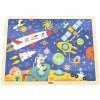Viga Detské drevené puzzle Viga objavuj vesmír 48 dielov