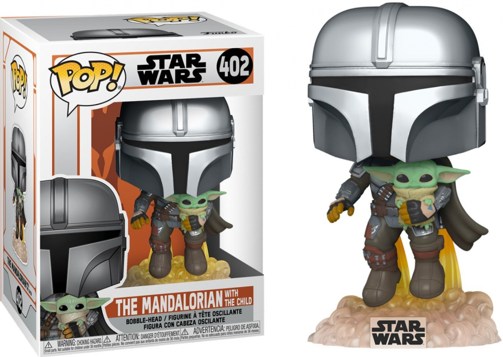 Funko POP! The Mandalorian Mando Flying Jet Pack