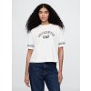 GAP Oversize tričko Heavyweight biela