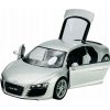 WELLY AUDI R8 STRIEBORNÝ 1:24 NOVÝ KOVOVÝ MODEL 22493