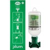 Plum stanica prvej pomoci 1 x očná sprcha chloridu sodného (NaCl) 0,9%, fyziologický roztok 500 ml + piktogram