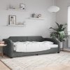 Válenda tmavě šedá 100 x 200 cm textil Šedá 354211