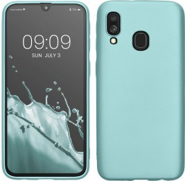 Púzdro kwmobile Samsung Galaxy A40 světle zelené