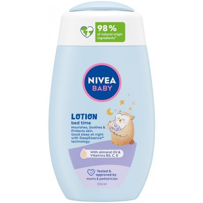 NIVEA Baby Bed Time telové mlieko 200 ml