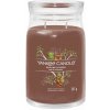YANKEE CANDLE Signature sklo 2 knôty Praline & Birch 567 g