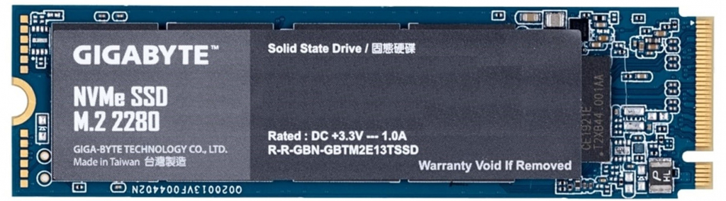 GigaByte NVMe SSD 1 To (GP-GSM2NE3100TNTD) au meilleur prix sur