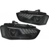 TUNING-TEC Predné svetlá, Audi A4, B8, 2012-2015, Xenon, LED Black, SEQ