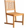 Stolička LEQ KULBY, 46x58x95 cm, drevená, terasová