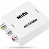 HDMI prevodník 3x RCA zásuvka - HDMI výstup