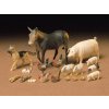 Tamiya Livestock set - živé zásoby/zvieratá 1/35
