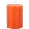 Provence Rustikálna sviečka 10cm oranžová