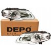 Predné svetlá VW PASSAT B6 (05-10) L+P DEPO