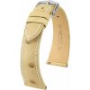 Kožený remienok Hirsch Massai Ostrich L 04362091-2, béžový, pštrosia koža, dĺžka L, Quick Release 19 mm
