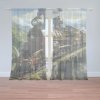 Sablio Záclony Parní lokomotiva na viaduktu: 2ks 150x250cm