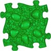MUFFIK Ortopedická podložka - Dinosaurie vajcia mäkké Farba: Zelená MFK-011-1-1-03