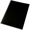Kartónové obálky na krúžkovú väzbu GBC HighGloss A4 čierne