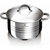 Nerezový kastról 2,6 L s pokrievkou Ø 18 cm Blaumann Gourmet Line BL-1019A