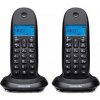 Domáci telefón Motorola C1002CB+ Duo (E07000K50B2AES(01)) čierny